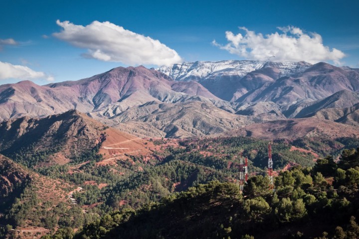 Атласские горы - горная система в Марокко