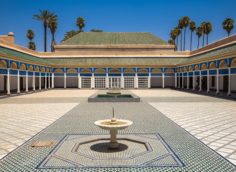 Марокко г. Марракеш - Дворец Бахия