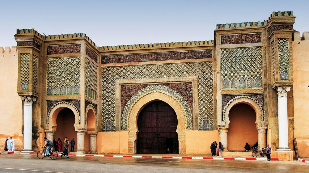 Мекнес город в Марокко