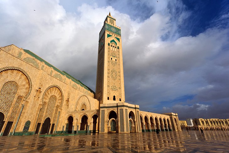 Марокко, г. Касабланка - Мечеть Хасана II