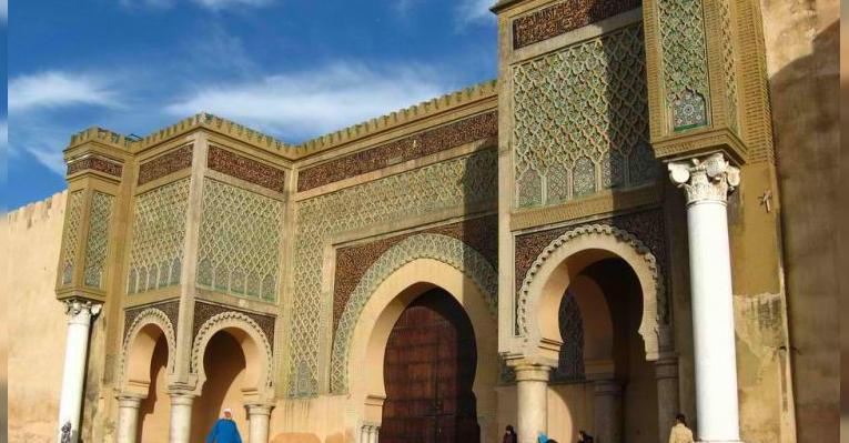 Ворота Баб-эль-Мансур, г.Мекнес, Марокко